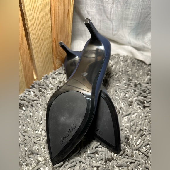 Calvin Klein Blue Heel size 10 NWOT - Picture 7 of 9